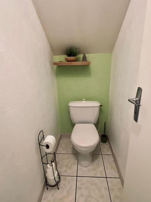 Appartement Au Centre-Ville Avec Cour 朗格勒 外观 照片