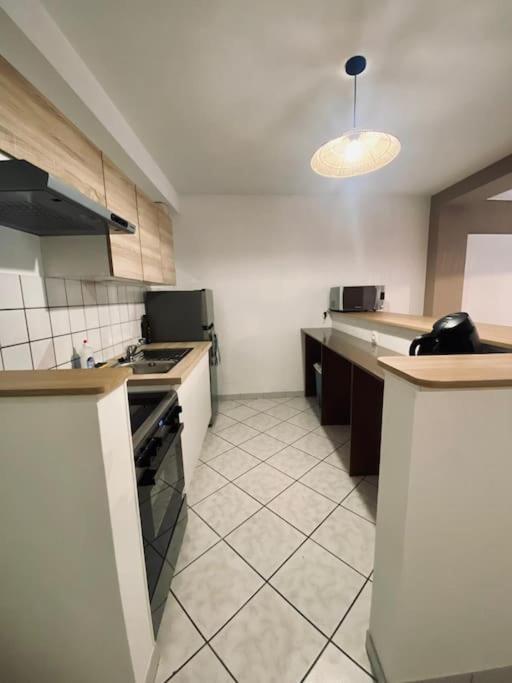 Appartement Au Centre-Ville Avec Cour 朗格勒 外观 照片
